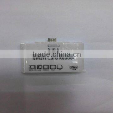 high quality 5+1 in1 OTG Connection USB Card Reader OTG For SAMSUNG GALAXY S4 S3 Note 2