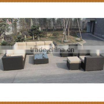 Outdoor rattan furniture