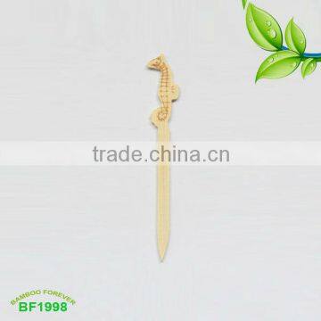 Fruit bamboo pick--sea horse