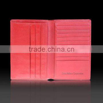 Factory Wholesale Custom Genuine Leather Personalized Passport Holder