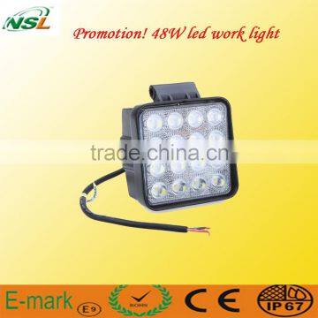 LED Work Lights for Truck 12V 24V 45W Crystal LED Auto LED Work Lamp