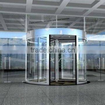 Manual revolving door