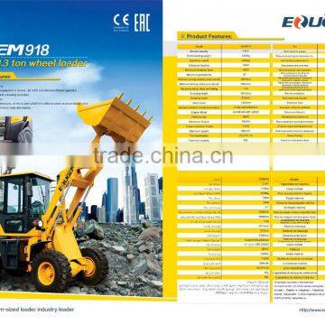 Best Engineering Wheel Loader 1.3Ton 2T, 3Ton, 5Ton