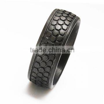 pure carbon fiber rings with CNC engraving