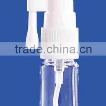 5 ml Clear PET bottles with pump sprayer for Pharmaceutical nasal spray (volume 5ml-100ml) YY234-5