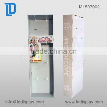 Customized Design Hang Tag ,pos Paper Hangging Display With Peg Hooks