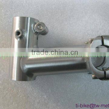 XACD made titanium light & durable bicycle stem customized ti cheap bending stems hotsale titanium mtb bike stem made in china