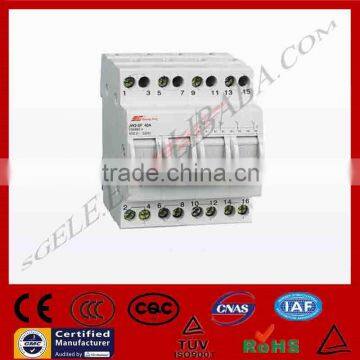 din rail type changeover switch manual changeover switch disconnecting switch