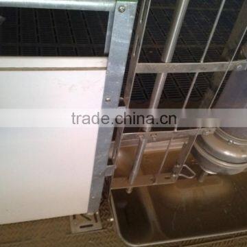 Pig Stainless Steel and PE Dry-wet Feeder for Nursery Crate