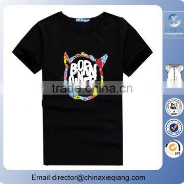 Hotsale sublimation t-shirt with print custom logo/plain no brand custom t-shirt