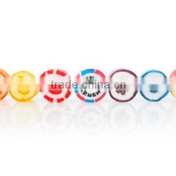 Fruit Flat Lollipop Cheap Sweet Handmade Candy photo-4