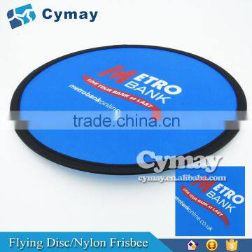 Custom Nylon Frisbee,foldable frisbee, mini frisbee Flying Disc with logo