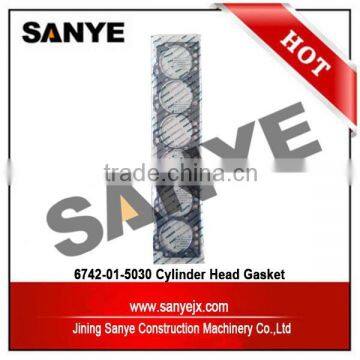 WA320-3 WA420-1 Loader Engine Cylinder Head Gasket 6742-01-5030