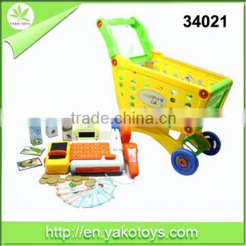 Hot sale cheaper BO learning preschool toys cash register for kids playing