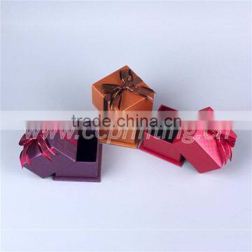 Elegant Mini Jewelry Gift Paper Box With Foam