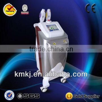 salon use 2 in 1 ipl system soft light laser hair removal (CE ISO SGS TUV)