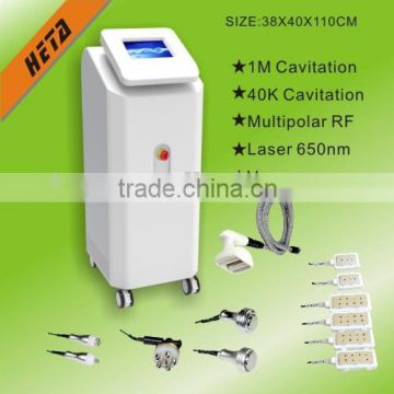 H-2002C 2015 Hot Sale Vacuum & Rf Beauty System Ultrasonic Cavi Lipo Machine From China Manufactory