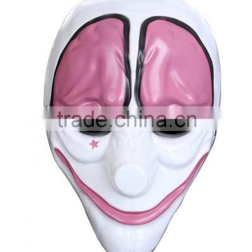 party city white ghost mask/predator mask/carnival mask for halloween