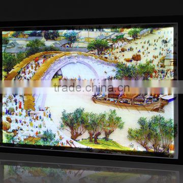 Hot sale high quality clear customized light box led