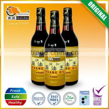 Cooking black sesame seed oil 500ml