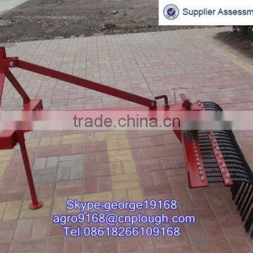 Small Tractor 3 Point Hitch Landscape Raking Machine for Sale photo-2