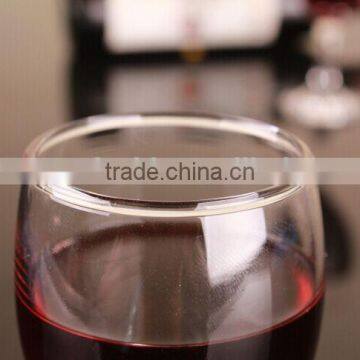 High Quality Household Bar Used Promotion Champagne Glassware Clear Glass