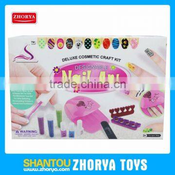 girls beauty series delux cosmetic craft kits baby girls cosmetics toys kids nail arts