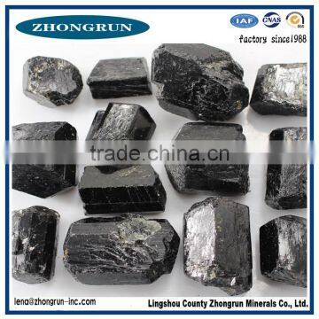 factory bulk price natural black tourmaline rough