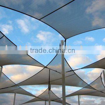 Triangle white shade sail