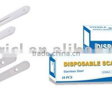 fro medical and hospital with CE Ceritified disposable surgical Stainless Steel Scalpel