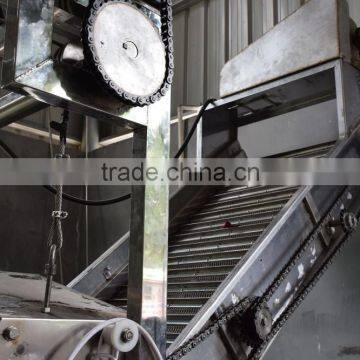 SSS-238 Conveyor Fry Machine for fish products