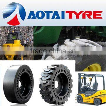 High performance forklift solid tire Press on Tyre 21x7x15