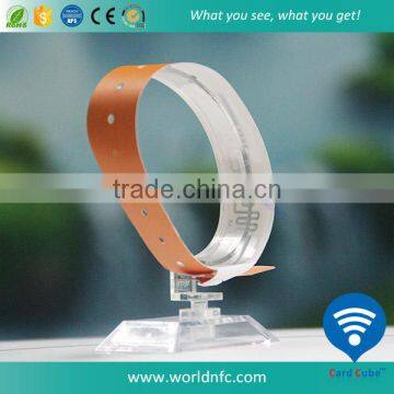 Custom Logo Printing and Different Colors Available UHF Alien H3 Single Use Paper Wristband photo-2