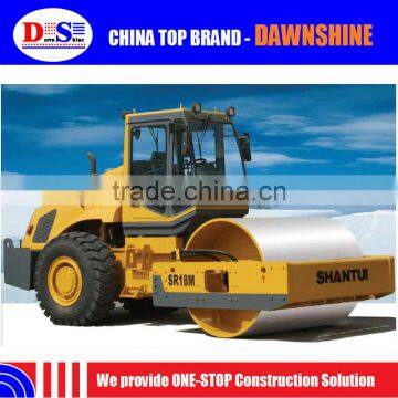 New Mechanical Single-Drum Vibratory Road Roller SHANTUI SR18M/SR18MP for Sale