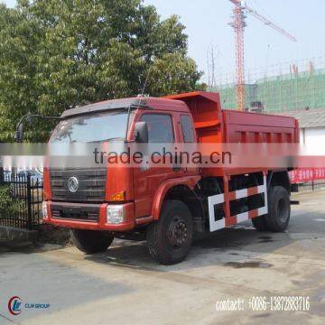 130hp Dongfeng New design 4*2 Sealed Dump Refuse Truck 6 m3