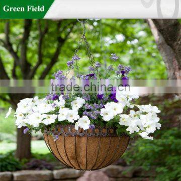 Hanging Plant Pots,Metal Flower Pots,Garden Planters