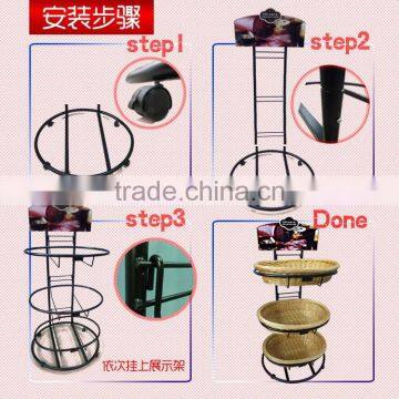 Store Metal Bread Display Rack photo-3