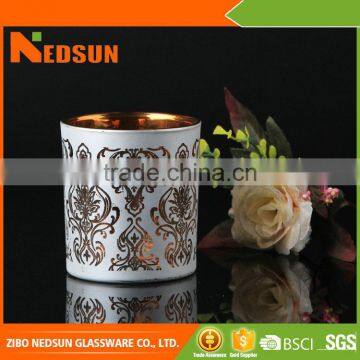 New 2017 pallet or as your requirements China factory religious candle glass jars