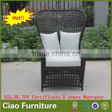 Synthetic Rattan Garden Furniture High Back Chair Leisure Chair photo-6