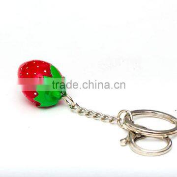 Strawberry Fruit Key Rings Custom photo-2