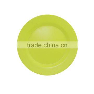 Good Quality Popular Bamboo Fiber Melamine Round Dinner Plate photo-6
