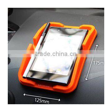 Silicone Rubber Proof Anti Skid Car Dashboard Sticky Pad ,Non Slip Washable Reusable Auto Car Dashboard Interior Decoration
