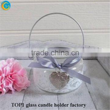 Hanging Glass Candle Holder for Home Decoration photo-4