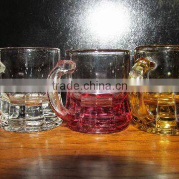 3 pcs Depression shot glass