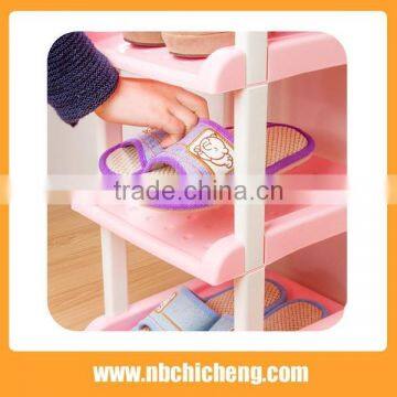 New Design Plastic Fashion Shoe Rack With Umbrella Rack photo-5