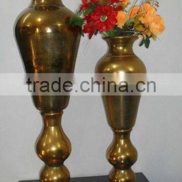 Metal Vases For Interior Decoration