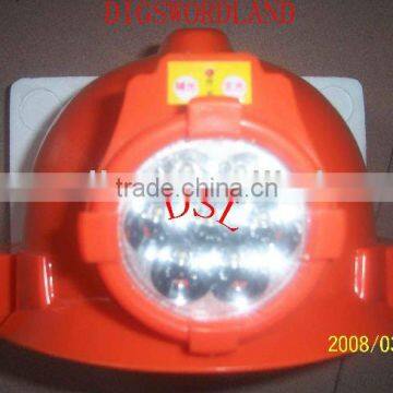 mine lamp for rock drill