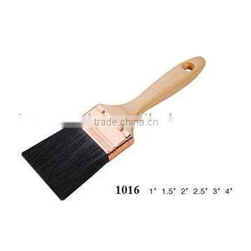 pure black bristle painting brush