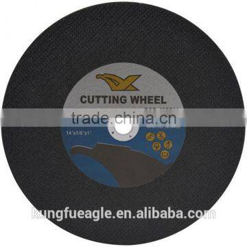 350*3*24.5mm Resin Cutting Wheel cut off disc for Metal and Inox Use