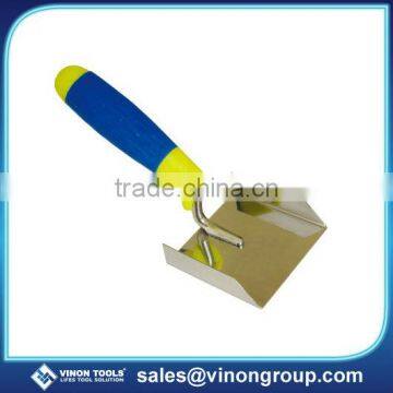 Stainless steel Groovers Trowel/Adhesive Trowel/Gauging trowel W/TPR handle